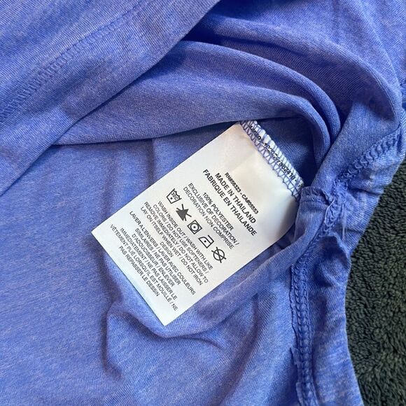 New Nike Running Icon Clash Tank Top Blue Size Small - Picture 6 of 9